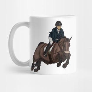 Dapple Bay Warmblood Show Jumper Mug